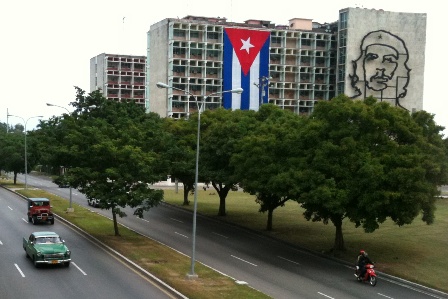 Nahe der  Plaza de Revolutione